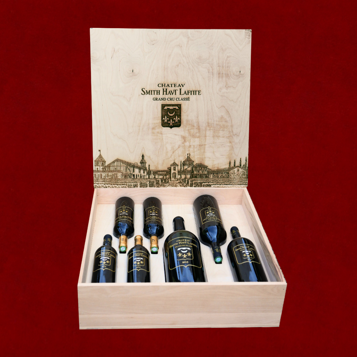 Château Smith Haut Lafitte 2015 – Caisse Prestige Multi-Formats